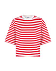 Emrys-M T-shirt, Rococco Red Stripe