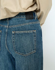 PCNamira Denim Pant, Mid-blue Denim