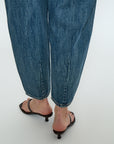 PCNamira Denim Pant, Mid-blue Denim