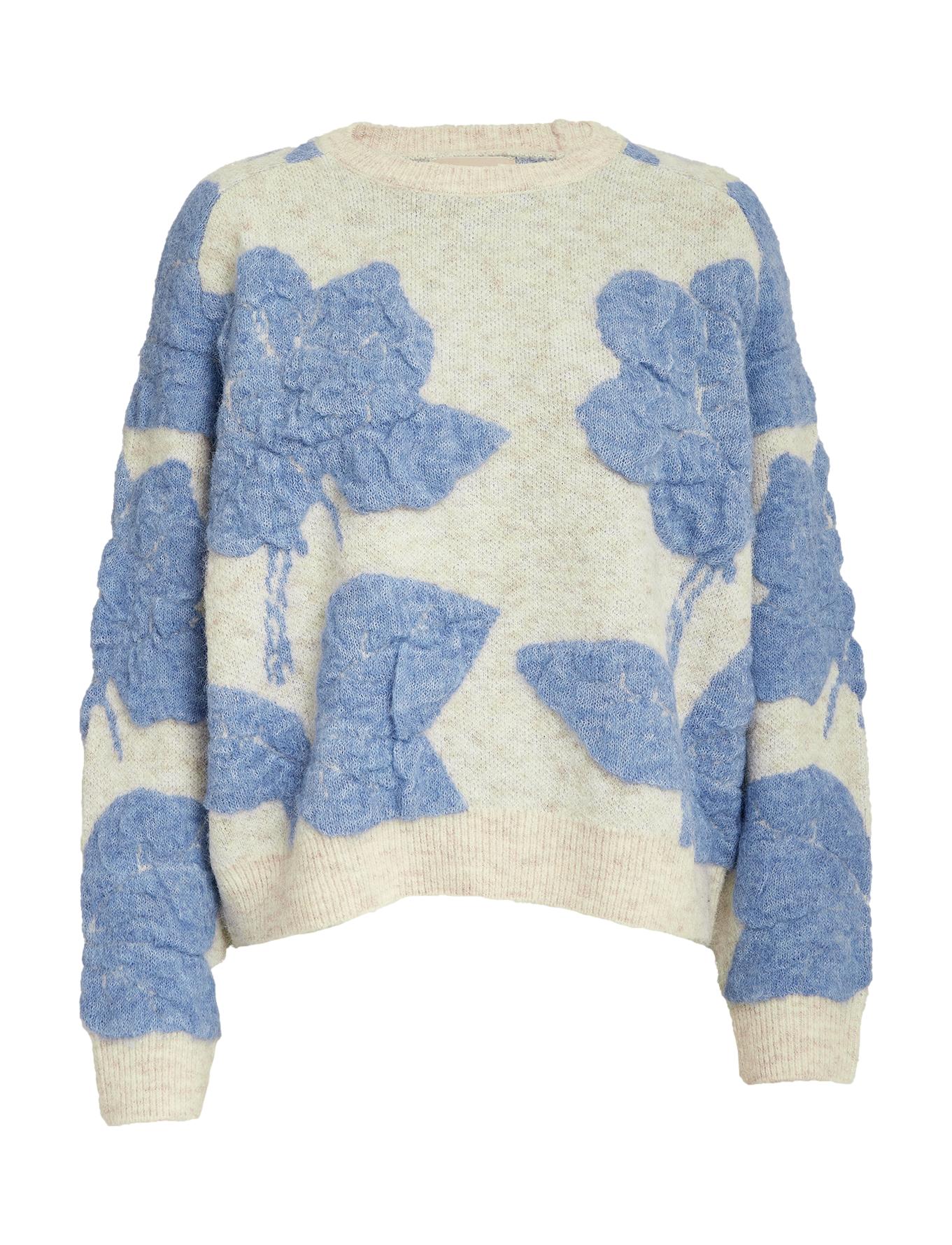 PCSine GRS RWS Knit Pullover, Fog Sand Jacquard