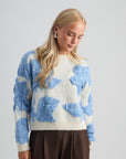 PCSine GRS RWS Knit Pullover, Fog Sand Jacquard