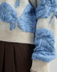 PCSine GRS RWS Knit Pullover, Fog Sand Jacquard