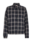 PCSanara Shirt Jacket, Sky Captain Jacquard