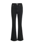 RivyGZ flared jeans, Dark grey