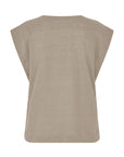 Peony O-Neck New Tee, Plaza Taupe