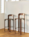 Rey Bar Stool, barkruk, Scartelt Red, H75