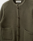 Kyra Cardigan-Green Olive