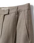 IzraSW Linen Mix Trousers, Dark Sand