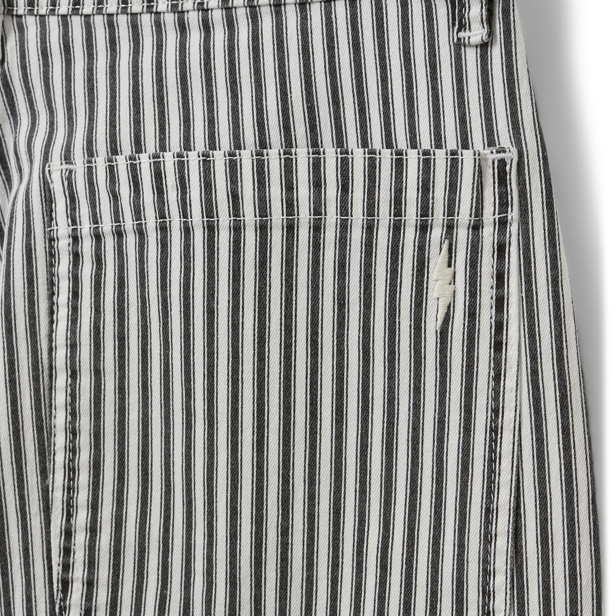 LuccaSW jeans Black striped