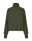 Lette Lys-Samsoe Samsoe-Nola Turtleneck-Forest Night