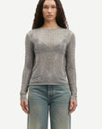 Lette Lys-Samsoe Samsoe-Samagda Top-Light Grey