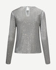 Lette Lys-Samsoe Samsoe-Samagda Top-Light Grey