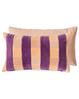 Kussen, Striped Velvet Cushion Midsummer