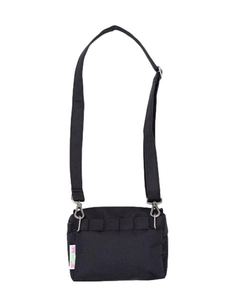 The New Bum Bag Black &amp; Black Small