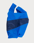 The New Shopping Bag Blue & Navy Large