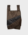 The New Shopping Bag Mud & Black Medium