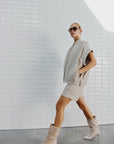 WBLAnni Vegan Shorts, Silver Lining