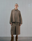 WBLJackie Checked Jacket, Brown Camel Check