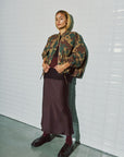 WBLLeah LS Camo Jacket, Camo Print - Green Shades