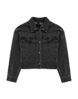 WBLTekla denim jacket, Grey washed denim