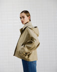 WBLAlaia Hooded Jacket, Dark Sand