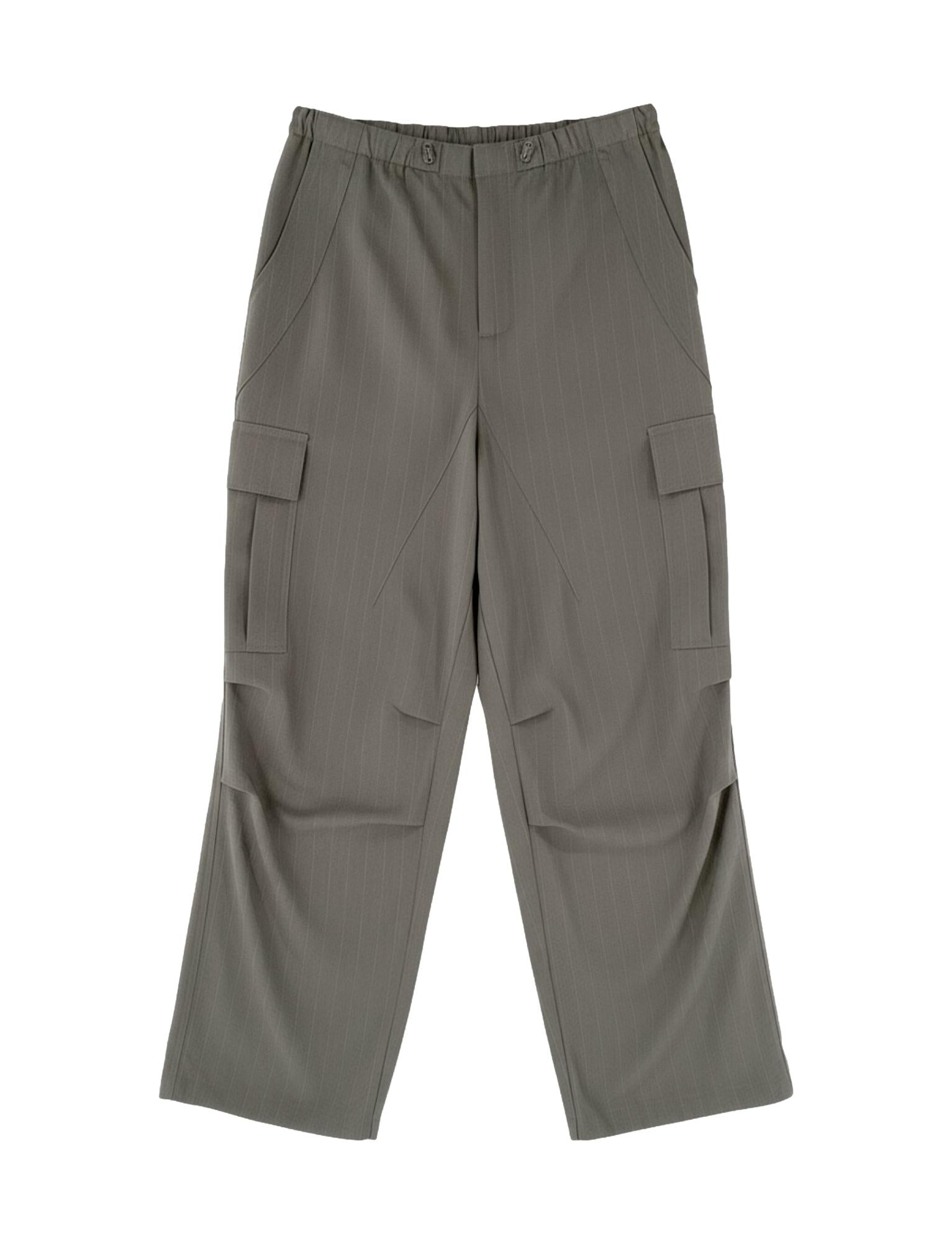 WBLAnna Stripe Track Pant, Light Falcon Pinstripe