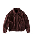 Gilian Vegan Jacket, Windsor Wine