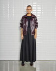 Gilian Vegan Jacket, Windsor Wine
