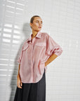 Lennon Shirt, Blush Rose
