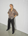 Sandra Leo Shirt, Almond