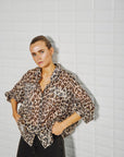 Sandra Leo Shirt, Almond