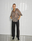 Sandra Leo Shirt, Almond