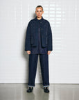 Sandy Quilted Jacket, Mid Night Blue