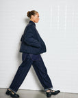 Sandy Quilted Jacket, Mid Night Blue