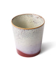 70s ceramics: coffee mug, frost