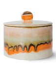 70s ceramics: cookie jar, burst