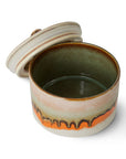70s ceramics: cookie jar, burst