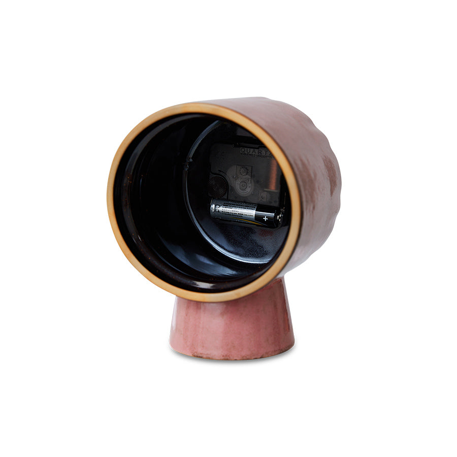 Retro ceramic clock rosefield
