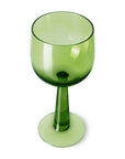 The emeralds: wine glass tall lime los, 1 ex.