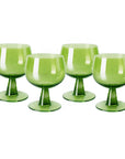 The emeralds: wine glass low los, 1 ex.