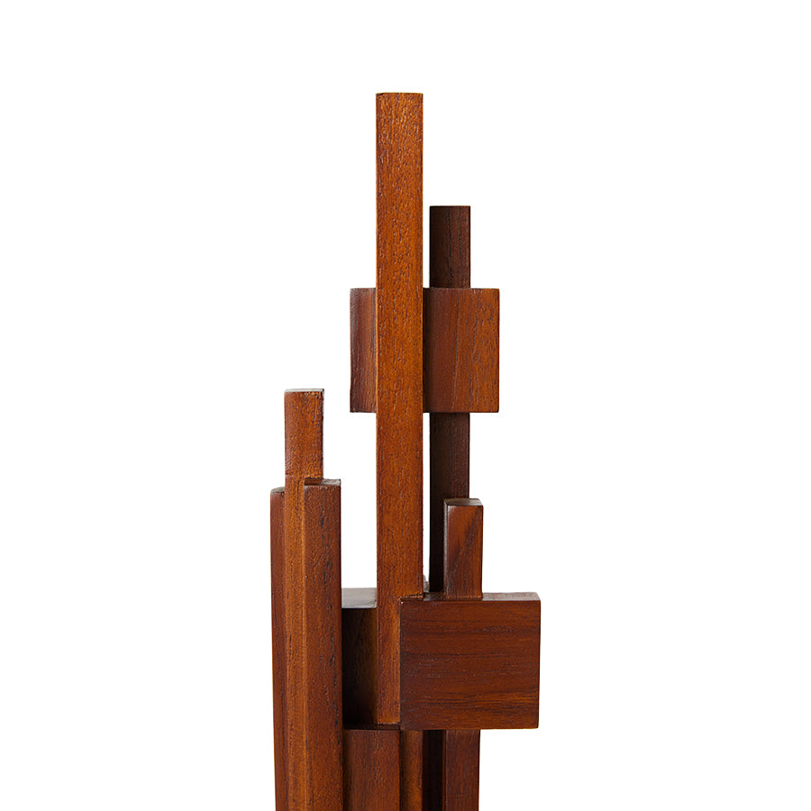 Skyline sculpture espresso M