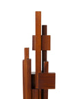 Skyline sculpture espresso M