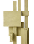 Skyscraper sculpture, pistachio