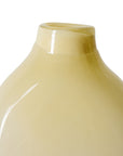 Atelier glass vase medium, cream