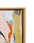 Framed artwork, "Colour Compliment" (43x53cm)