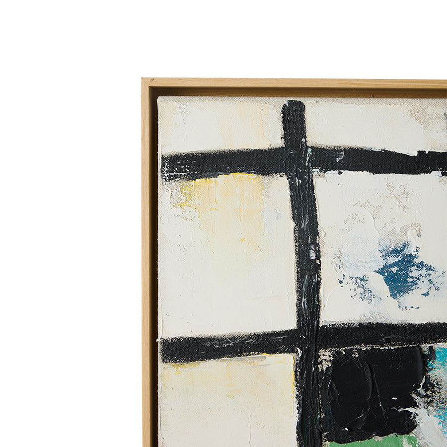 Framed artwork, wired (131x163cm)