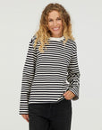 Top Celia Betsy Stripe, lange mouw