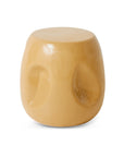 Currents ceramic side table sand