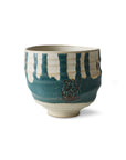 Artist ceramics: coffee cup, dipped