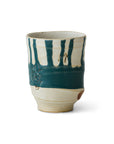 Artist ceramics: coffee mug, dipped